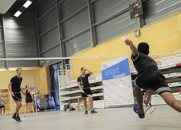 Photo : Halle des Sports (campus Monadey) © université de Bordeaux